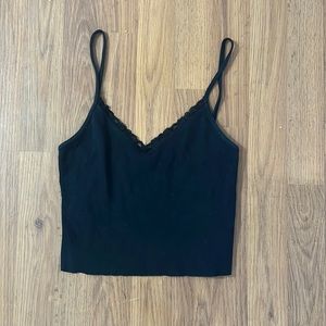 Brandy Melville Lace Trimmed Tank/Cami